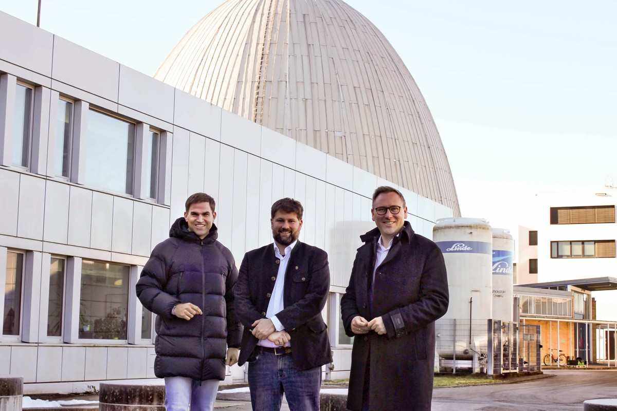 v.l.n.r.: Maximilian Böltl, MdL, Prof. Christian Reiter, Benjamin Miskowitsch, MdL v.l.n.r.: Maximilian Böltl, MdL, Prof. Christian Reiter, Benjamin Miskowitsch, MdL